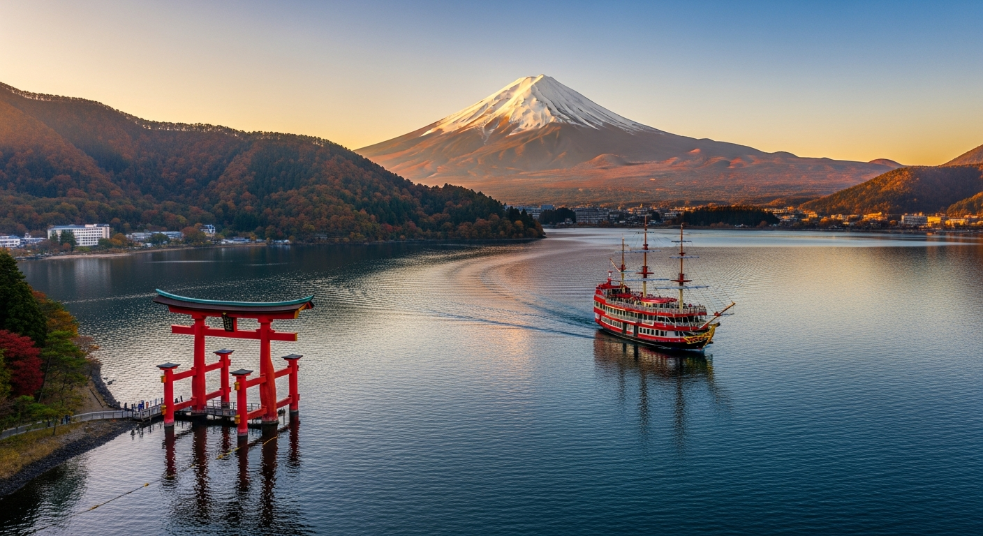 Lake Ashi Pirate Ship Cruise