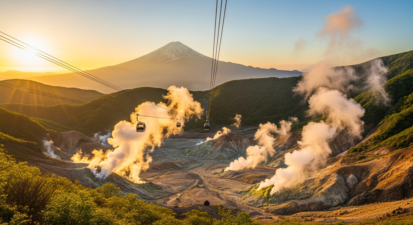 Owakudani Volcanic Valley Tours